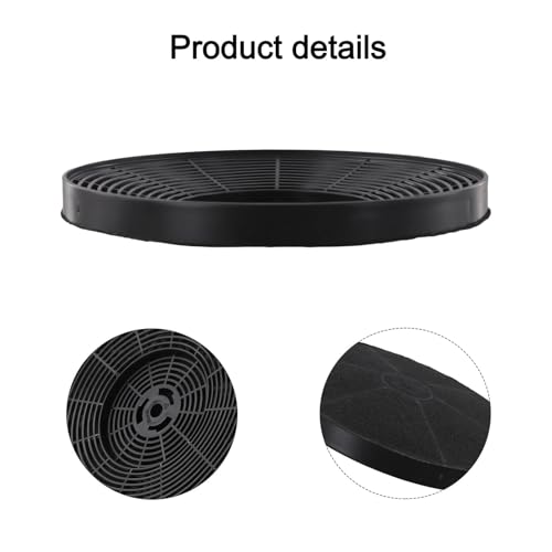 Filtre rond hotte aspirante 175mm universel avec épaisseur renforcée de 15mm