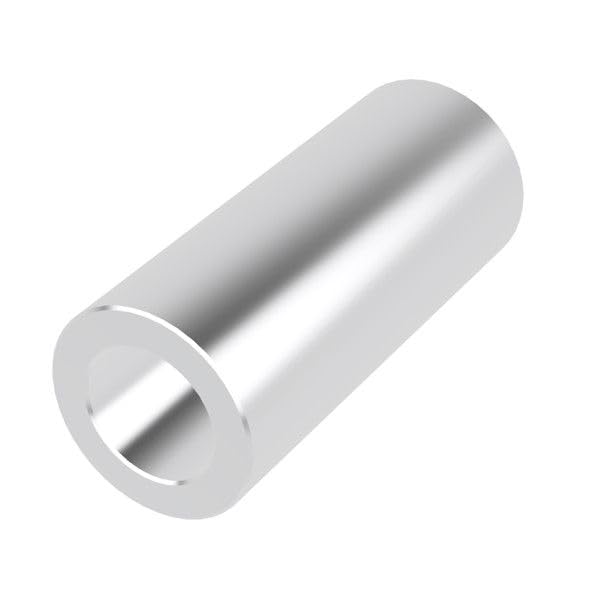 Aluminum Spacer 1/2" OD x 5/16" ID x Many Lengths Round by Metal Spacers Online (1-3/16" Length, 250) — image 1