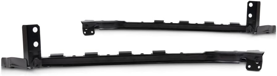 For Honda Accord 2003 04 05 06 2007 Bumper Cover Support Driver and Passenger Side | Pair Front Upper Sedan/Coupe Hybrid Steel CAPA Certified | Replacement For HO1026104, HO1027104 | 191275698839