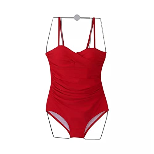 Maillot de bain une pièce femme push up drapé noir élégant