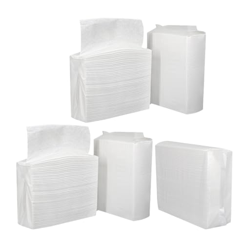 Serviettes mains en papier absorbantes et épaisses multi-fonction blanc