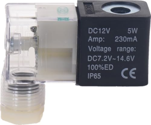 Bobine d'électrovanne 4V210 DC12V anti surchauffe pour automatisme - 2