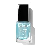 Picture of LONDONTOWN Lakur Nail Polish – Blue, Aegean Aqua, 0.4 Fl Oz, Long-Lasting, Streak-Free, Chip-Resistant | 21+ Free Non-Toxic Vegan Nail Color, Strengthens & Hydrates Nails
