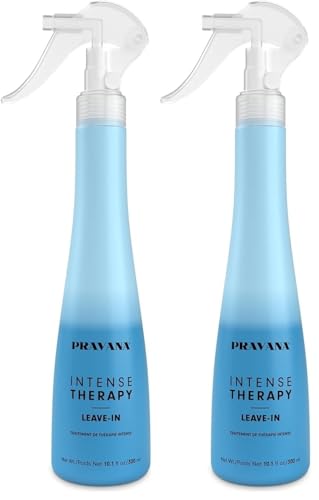 Image of PRAVANA Intense Therapy Leave-In Conditioner Spray Treatment & Detangler | Instantly Detangles & Hydrates | Equalizes Hair Porosity | For All Hair Types | Strengthens & Softens Hair