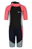 Mountain Warehouse Traje de Buceo para niños - Cuerpo: 2.5mm, Neopreno con Cremallera de fácil Deslizamiento - Costuras Planas - Cuello Ajustable -para bucear en Verano Fuxia 3-4 Años
