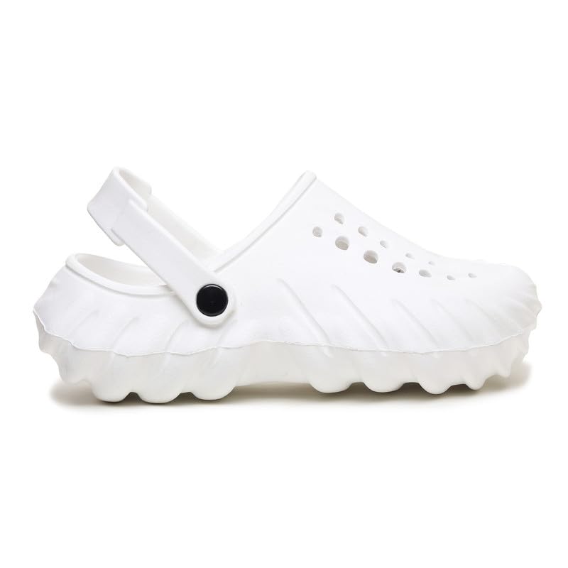 Image of JUSAN Men's Lightweight Comfort Clogs | Soft Cushion Slip-On Garden & Beach Clogs for Men | Breathable Waterproof Sandals with Non-Slip Sole | Casual Outdoor Summer Footwear for Men