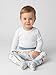 TupTam Baby Unisex Hose mit Fuß Bunte 5er Pack, Farbe: Junge 7, Größe: 50