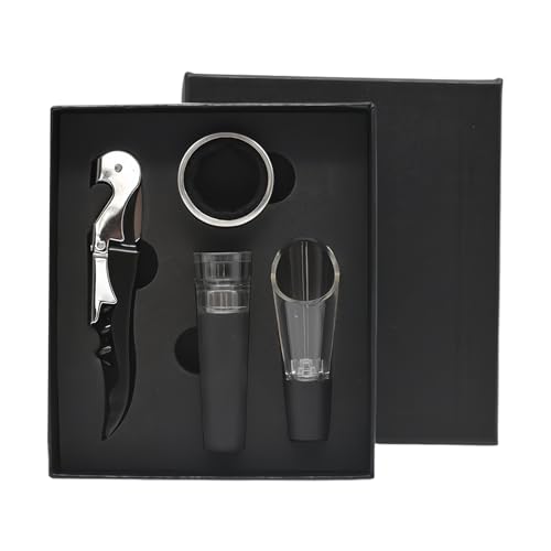 Abridor De Botellas De Vino - Sacacorchos Para Vino | Sacacorchos Dee Camarero | Abridor Dee Botellas D-e Vinos Manual | Herramientas Manuales Profesionales D-e Acero Inoxidable Para Celebraciones, Co