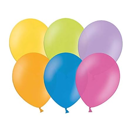 Partydeco Lot De 100 Ballons Colores Amazon Fr Cuisine Maison