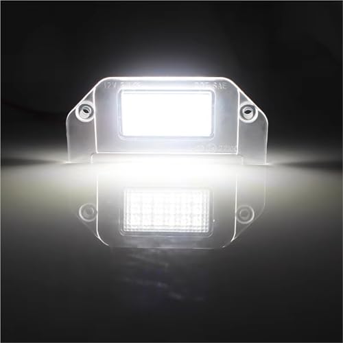 Luces LED matrícula Chrysler 300C solucionan bombilla fundida 4