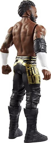 Mattel Figura de acción básica de la WWE, Cedric Alexander, Posable de 6 pulgadas, coleccionable para edades de 6 años en adelante