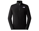 The North Face NF0A855WJK31 M 100 Glacier 1/4 Zip - EU Sweatshirt Hombre TNF Black Tamaño M