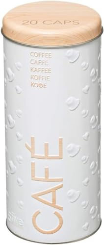 Lot de 3 Boites à dosettes café 18 X 8 cm