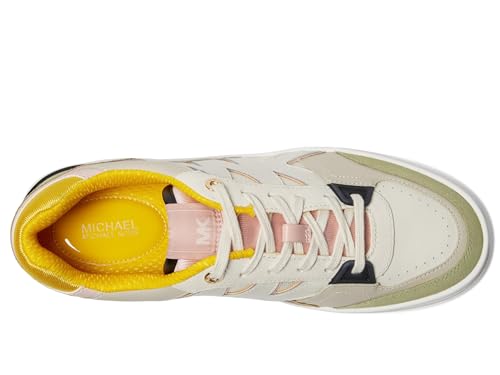 Michael Kors Women's Rebel Lace Up Sneaker, Light Sage Multi, 7.52