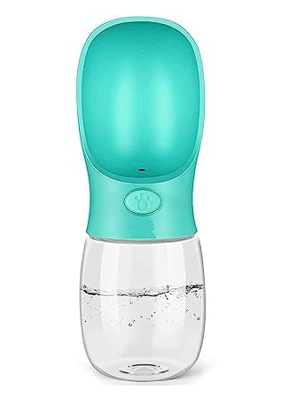 Dog Water Bottle Leak Proof Portable Puppy Water Dispenser Pet Care Cup for Outdoor Walking Hiking 350ml Color May Vary