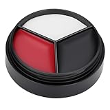 Sucodver フェイスペイント ボディペイント ドーラン 3色セット 絵の具 顔ペイント マタニティペイント 白塗り 黒 白 赤 安全 無毒 エコ コスプレ 仮装 ハロウィン クリスマス