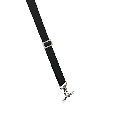 Vtete 2 Pcs Adjustable Bimini Boat Top Straps With Loops And Single Snap Hook - 28"~60" Stainless Steel Boat Awning Hardware #TOP1