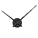 Produktbild Timelike 3D-Uhrzeiger, groÃe Uhrennadeln, Quarz-Uhrwerk, Wanduhr-Mechanismus-Kit, DIY-Teile (Black-T42B)
