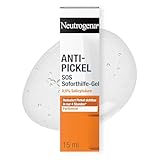 Neutrogena Anti-Pickel SOS Soforthilfe-Gel reinigendes Anti Pickel Gel mit 0,5 Prozent Salicylsäure reinigt mit gezielter Peeling-Wirkung