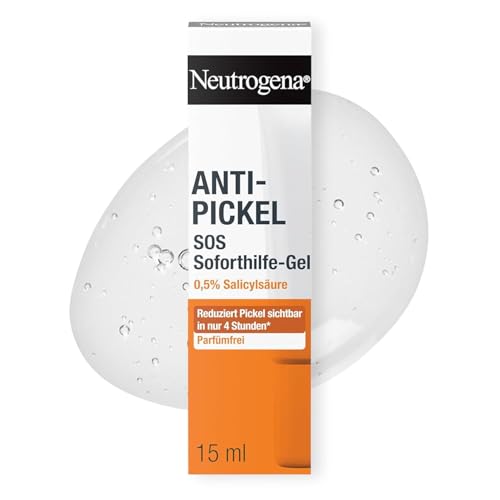 Neutrogena Anti-Pickel SOS Soforthilfe-Gel reinigendes Anti Pickel Gel mit 0,5 Prozent Salicylsäure reinigt mit gezielter Peeling-Wirkung