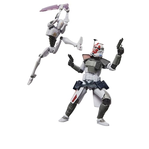 STAR WARS The Black Series ARC Trooper (Infiltrator) & Commando Droid (Training), Battlefront II Premium Collectible 6 Inch Action Figures (Amazon Exclusive)