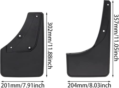 Bavettes protection Suzuki Jimny pour éviter impacts pierre et boue - 4