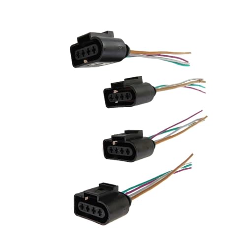 Conector 1J0973724 para bobina de encendido de VW Passat B5, EOS y Rabbit
