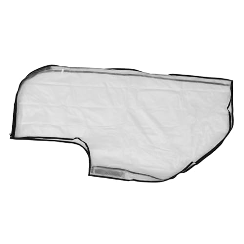 BESTonZON Cubierta Transparente para Bolsa de Golf Protección contra Lluvia y Polvo Diseño con Cremallera Fácil de Usar Material Plástico Duradero y Resistente y Fácil de Almacenar