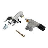 Topteng Clutch Master + Slave Cylinder Kit for Honda Civic 2001-2005 46930-S5A-013; 46920-S5A-G06