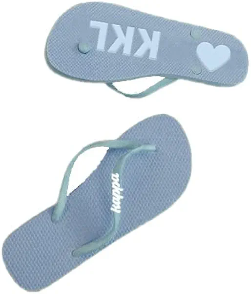 Sorority Shop Kappa Kappa Gamma Flip Flops - Officially Licensed Sorority Flip Flop - Flip Flops for Women