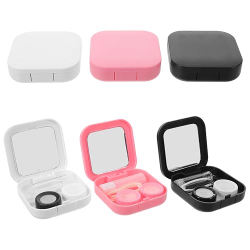 Étui pour lentilles de contact portable pour éviter les irritations de pose en voyage
