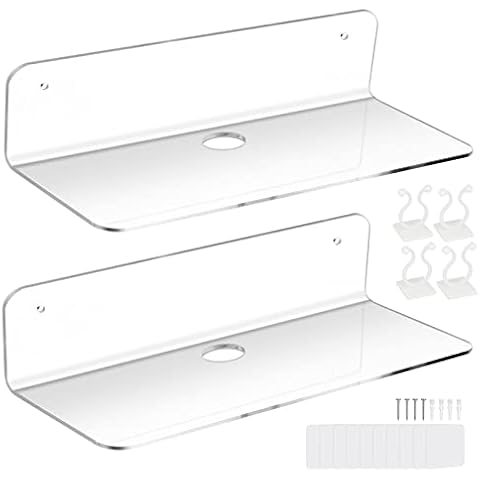 Baldas Pared Flotantes Blanca Sin Agujeros Cover