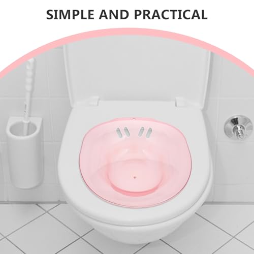 Baño de asiento portátil multiusos para alivio de hemorroides y vapor 4