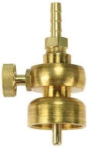 CV-2 Control Valve for 17 and 34 L Capacity Cylinder, 1/8" Hose Barb