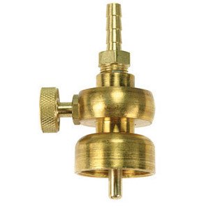 CV-2 Control Valve for 17 and 34 L Capacity Cylinder, 1/8" Hose Barb