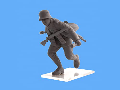 Kit de Figura de Plástico German Sturmtruppen (1918) Escala 1:35 miniatura 5