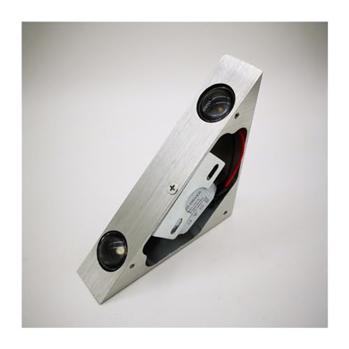 Aplique de pared de aluminio resistente de diseño vanguardista con iluminación LED triangular 3W 5