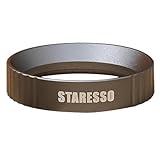 STARESSO 53mmエスプレッソ用ドージングファンネル, ステンレスコーヒードージングリング Staresso Portafilterと互換性があります