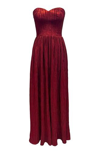 Dress the Population Women's Audrina Fit and Flare Midi Dress4