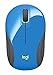 Logitech Wireless Mini Mouse M187 Ultra Portable, 1000 DPI Optical Tracking, 3-Buttons, PC/Mac/Laptop - Blue