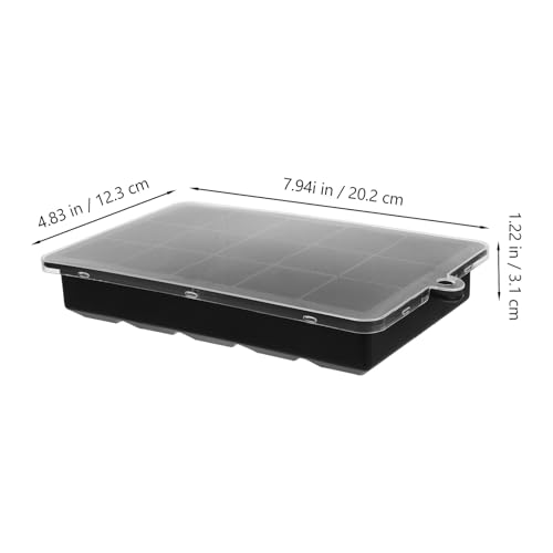 PRETYZOOM bandeja para cubitos de hielo de silicona 3 piezas miniatura 2