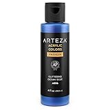 hacer pintura acrilica brillante Pigmento mezclado con polvo perlado (hecho de mica sintética): nuestra pintura acrílica iridiscente Arteza proporciona un acabado que cambia de color con un efecto brillante. El color cambia la sombra en la luz cambiante.