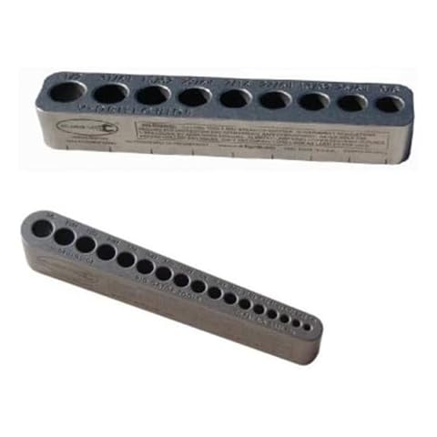 Big Gator Tools V-Drill Guide Standard Hole Sizes 1/8-1/2 Inches - 2 Pack Cover