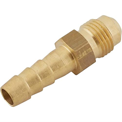 Speedway Motors 97-Style Carburetor Fuel Inlet Fitting, 1/2 In-20 To 5/16 Hose, Plain #TOP1