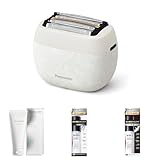 パナソニック(Panasonic) 【肌ケアセット】 ラムダッシュ パームインシェーバー 5枚刃 マーブルホワイト ES-PV6A-W + 洗顔料 + 化粧水 + 乳液