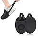 COYUN 2 Pcs Schutzschuh, Schalthebel Schutzpolster, Schwarz Motorrad Schuhschutz, Motorrad Gangschaltung Pad, Rutschfeste Motorrad Schuhabdeckung, Schaltschutz für Schuhe und Stiefel