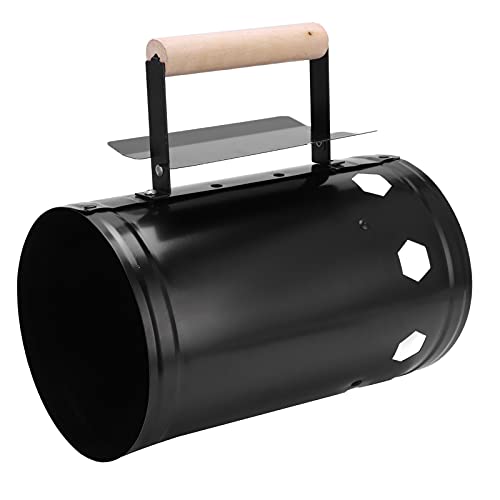 Hosie Baril de Charbon de Bois Rapide pour Barbecue, Outils de Barbecue Multifonctions Antidérapants Sûrs avec Poignée pour Camping en Plein Air pour Cuisine Extérieure