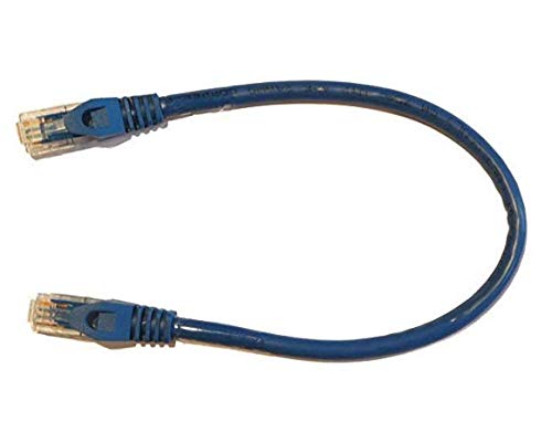 Pack de 2 cables ethernet Cat6 de 1 pie color azul miniatura 2