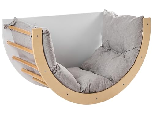 Beliani Arche d'escalade Multifonctionnelle en Bois de Pin 3 en