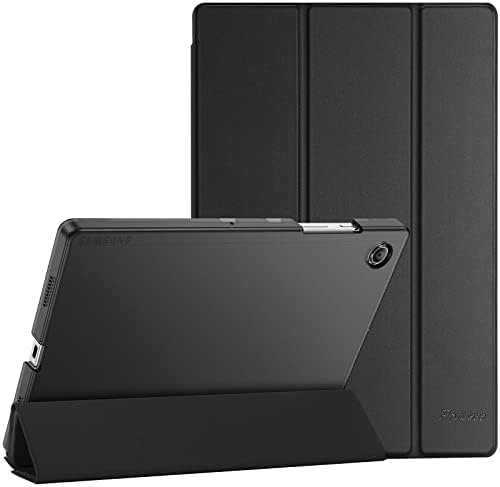 ProCase for Galaxy Tab A8 10.5 Case, Slim Stand Hard Back Shell Protective Smart Cover Case for Galaxy Tab A8 10.5 Inch 2022 SM-X200 X205 X207 -Black